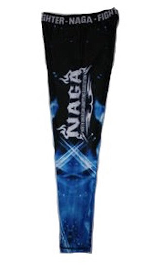 NAGA BLUE FLAME COMPRESSION PANTS